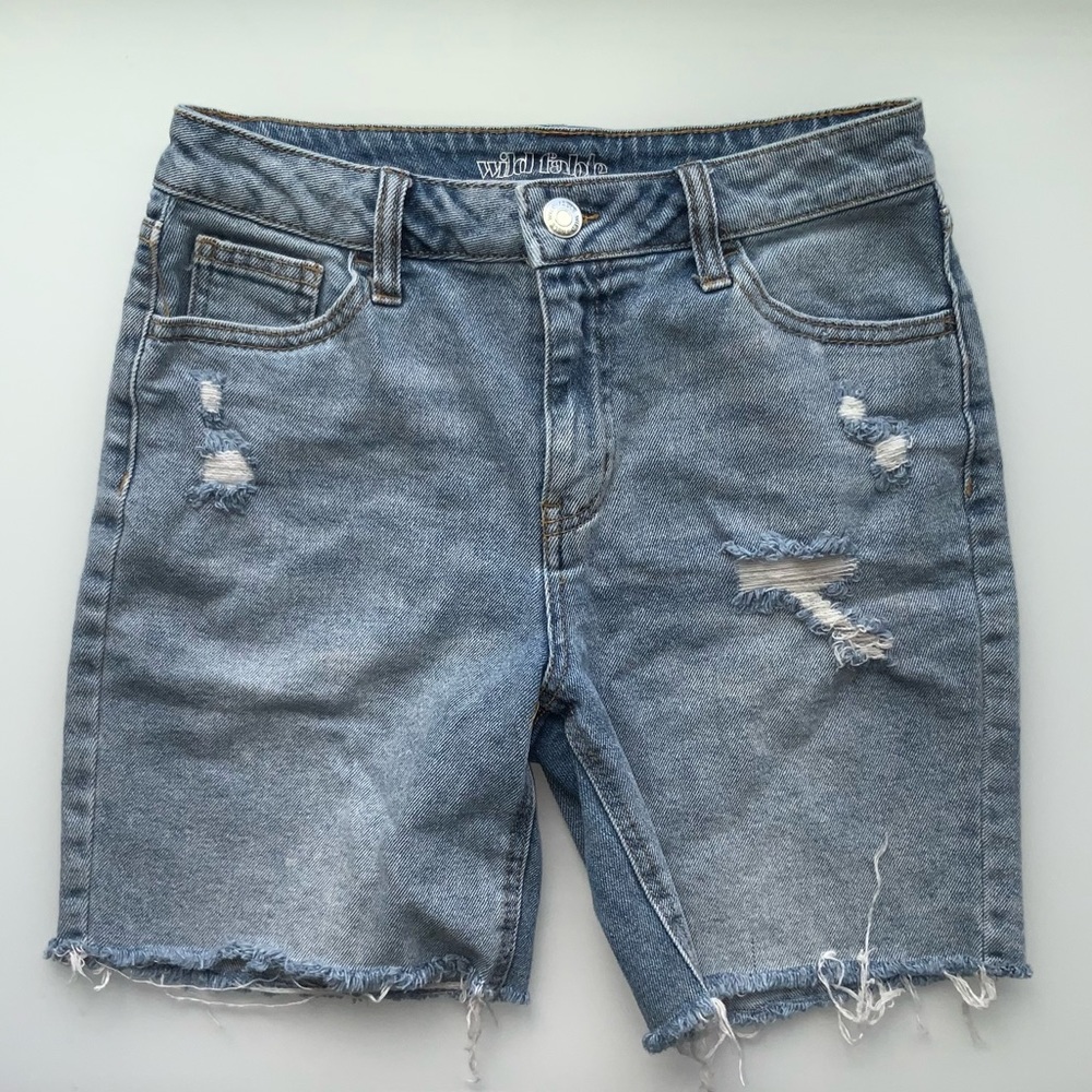 Light blue Jean shorts